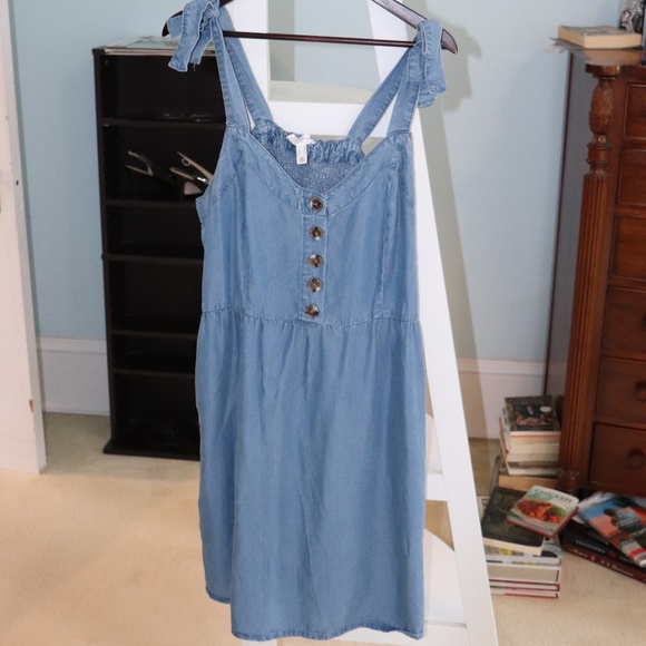 Addition Elle Dresses & Skirts - Addition Elle Lyocell Denim Mini Dress - Size 18
